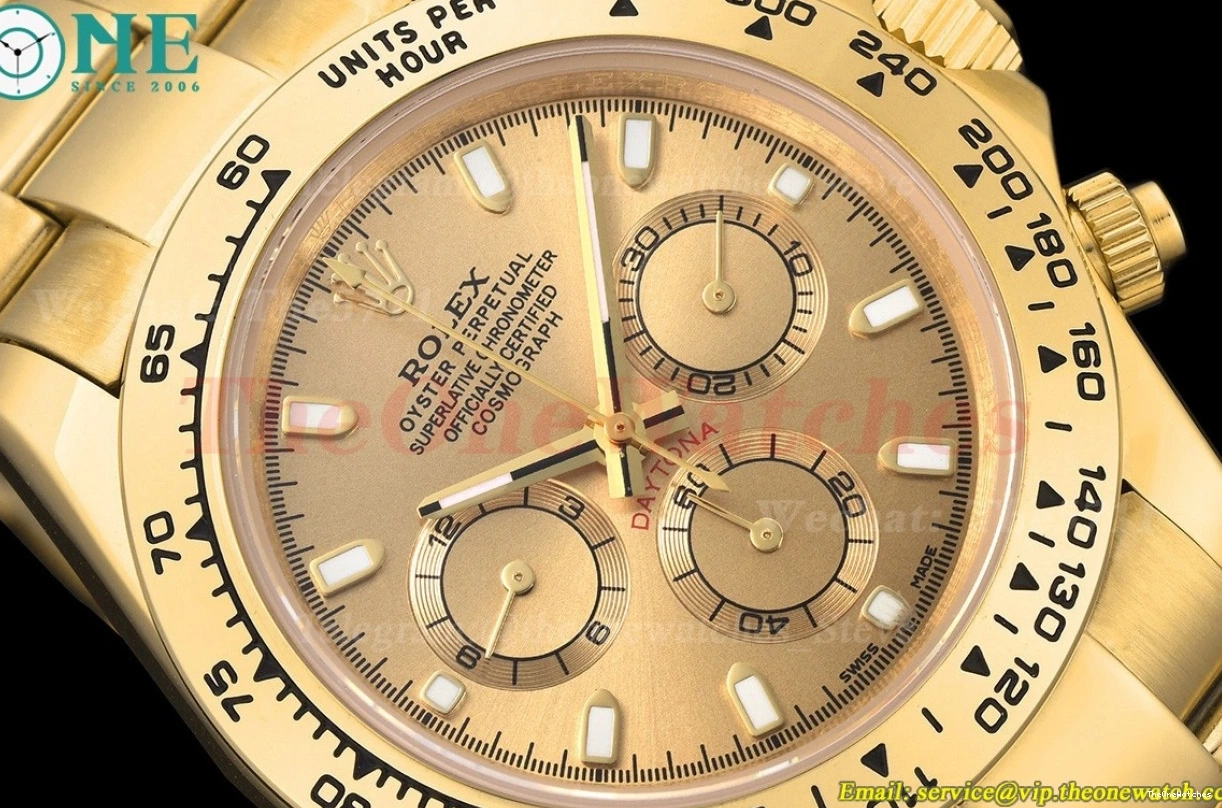 Dial 40mm GDF Gold A3836 YG Daytona YG 0513